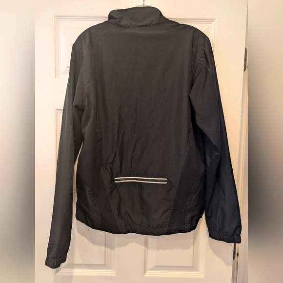 Champion men's black Windbreaker jacket full zip lightweight back pockets size S - Picture 5 of 6